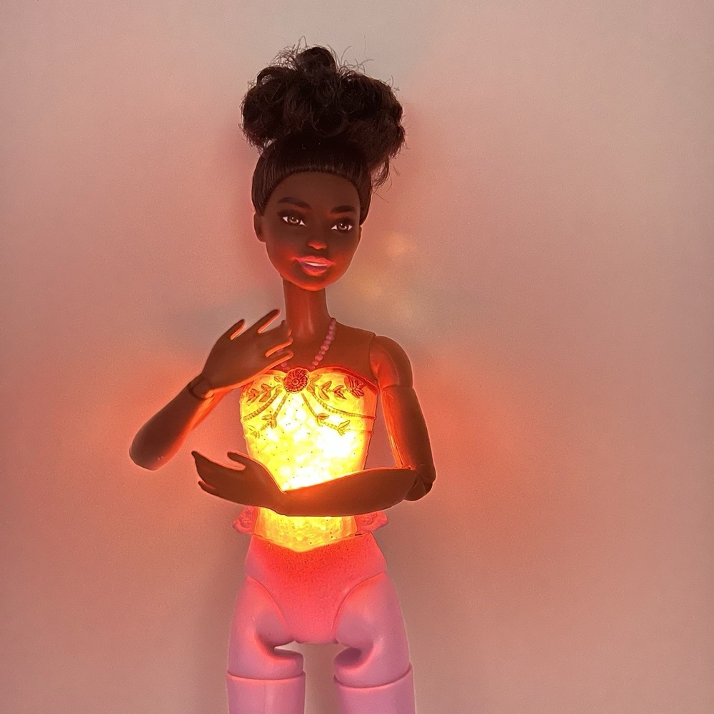 Barbie Dreamtopia Twinkle lights Ballerina Mattel Fashionista OOAK Nude Basics